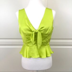 Gianni Bini Tie Front Blouse